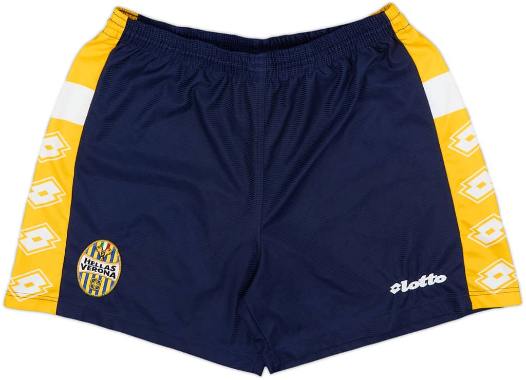2000-01 Hellas Verona Lotto Training Shorts - 8/10 - (XL)