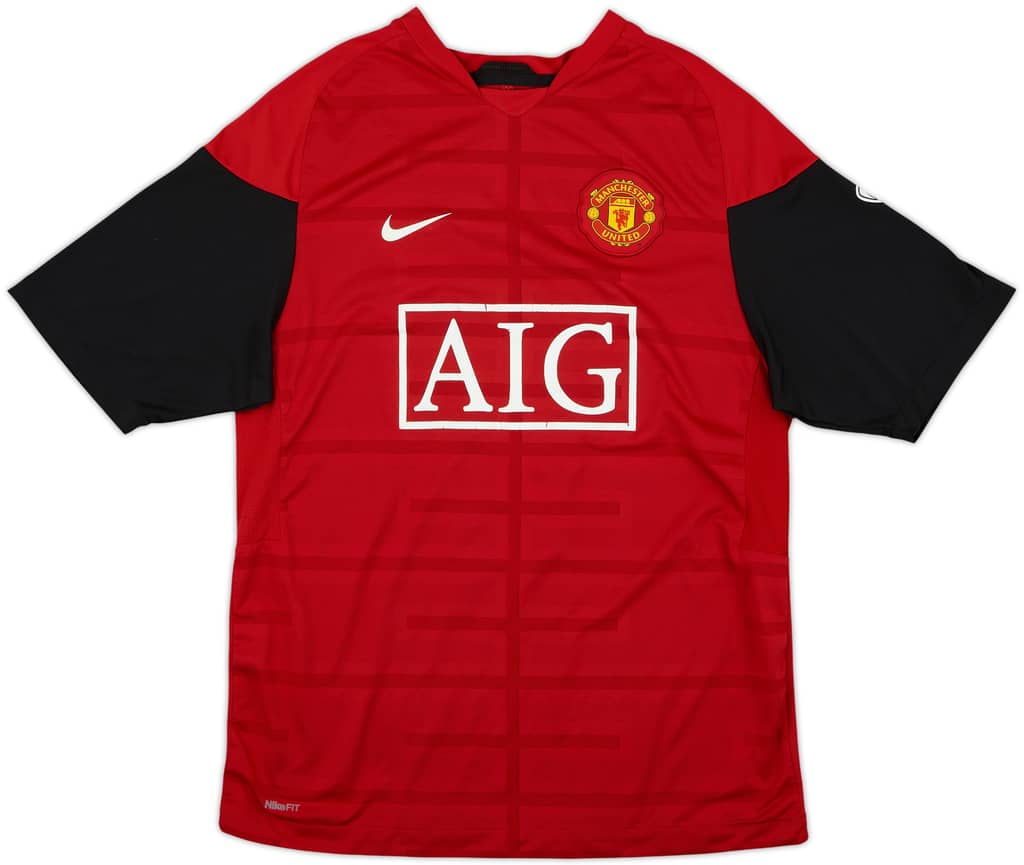 2009-10 Manchester United Nike Training Shirt - 6/10 - (M)