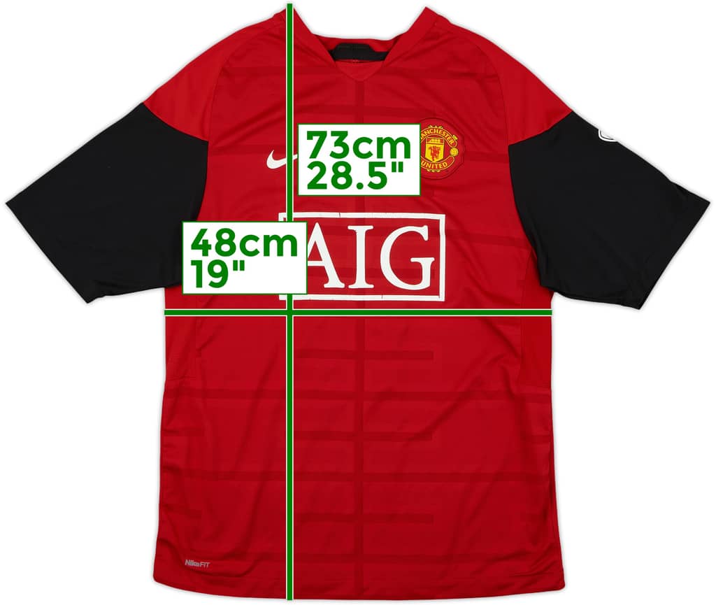 2009-10 Manchester United Nike Training Shirt - 6/10 - (M)