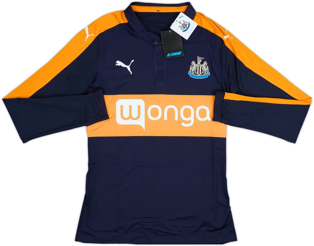 2016-17 Newcastle Player Issue ACTV Fit Away L/S Shirt (XL)