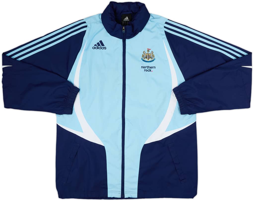 2007-08 Newcastle adidas Hooded Rain Jacket - 6/10 - (M)