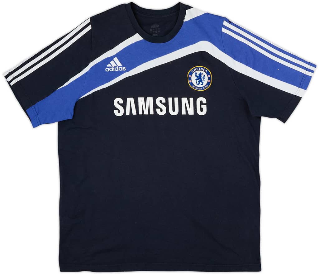 2009-10 Chelsea adidas Cotton Tee - 7/10 - (XL)