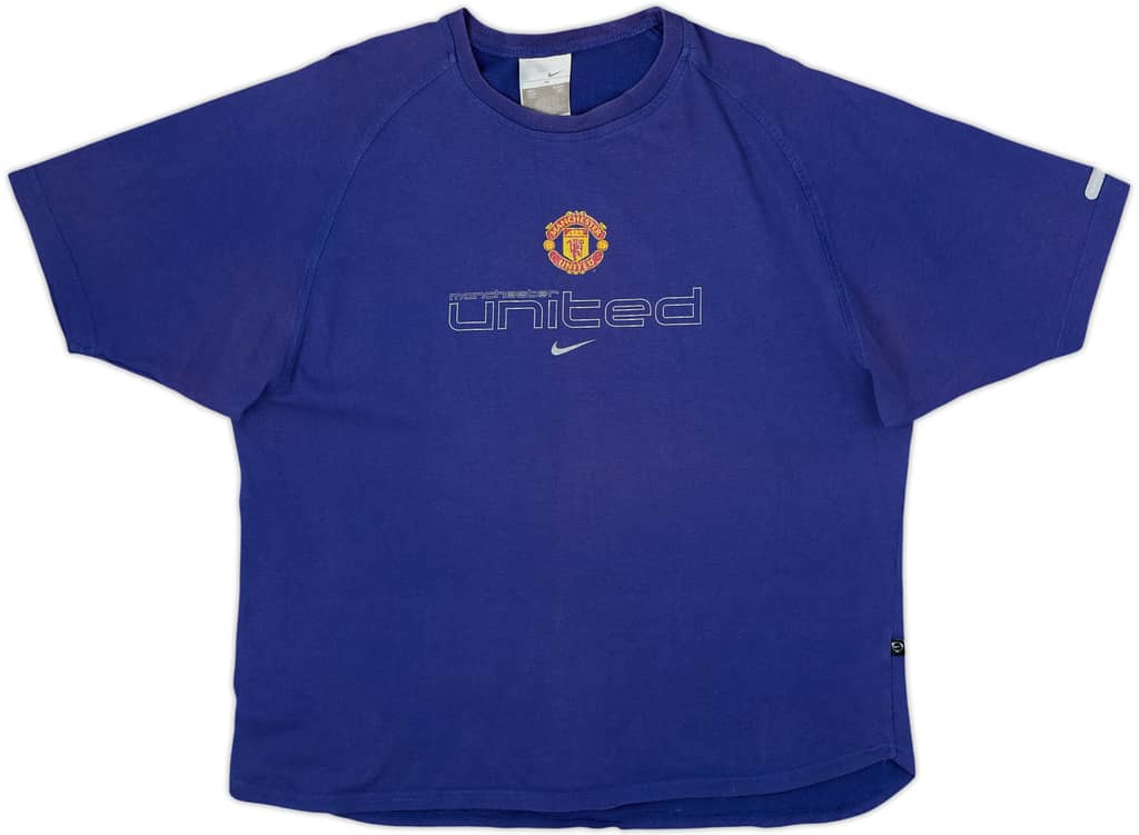 2002-03 Manchester United Nike Cotton Tee - 5/10 - (M)