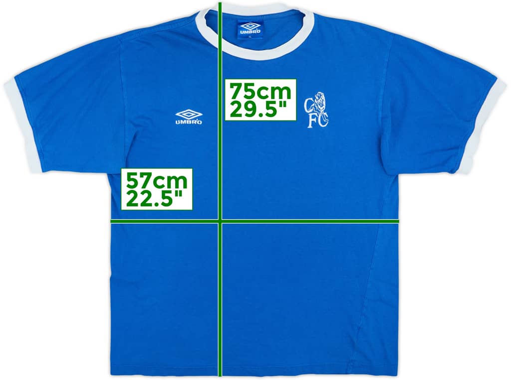 1998-99 Chelsea Umbro Cotton Tee - 8/10 - (XL)