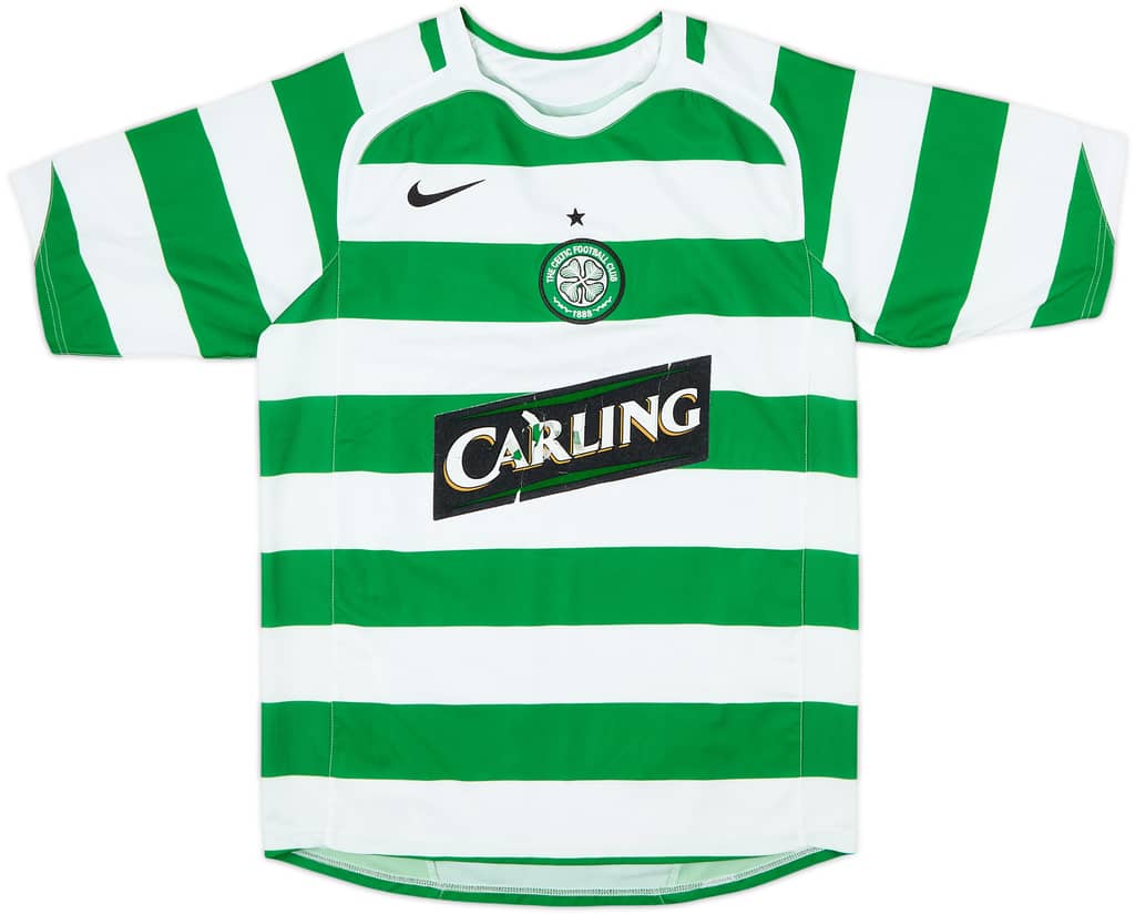 2005-07 Celtic Home Shirt - 3/10 - (S)