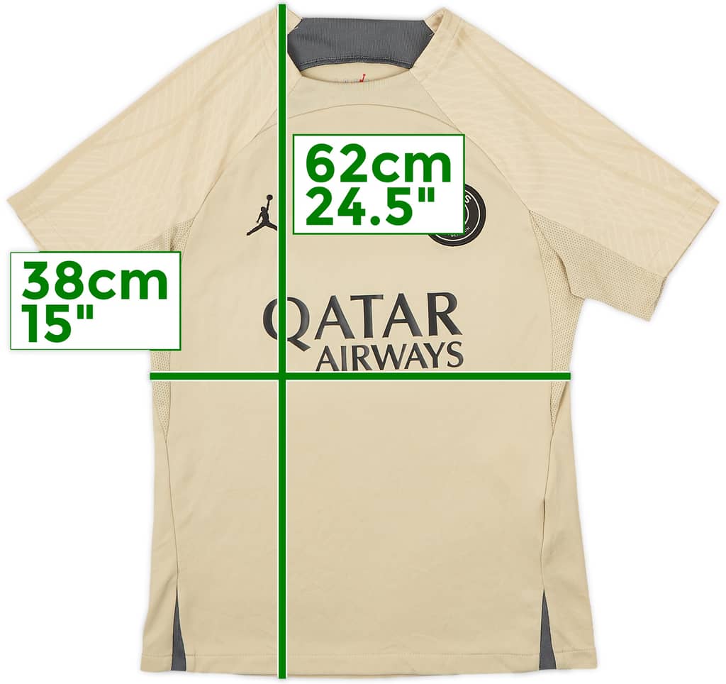 2023-24 Paris Saint-Germain Jordan Training Shirt - 8/10 - (L.Boys)