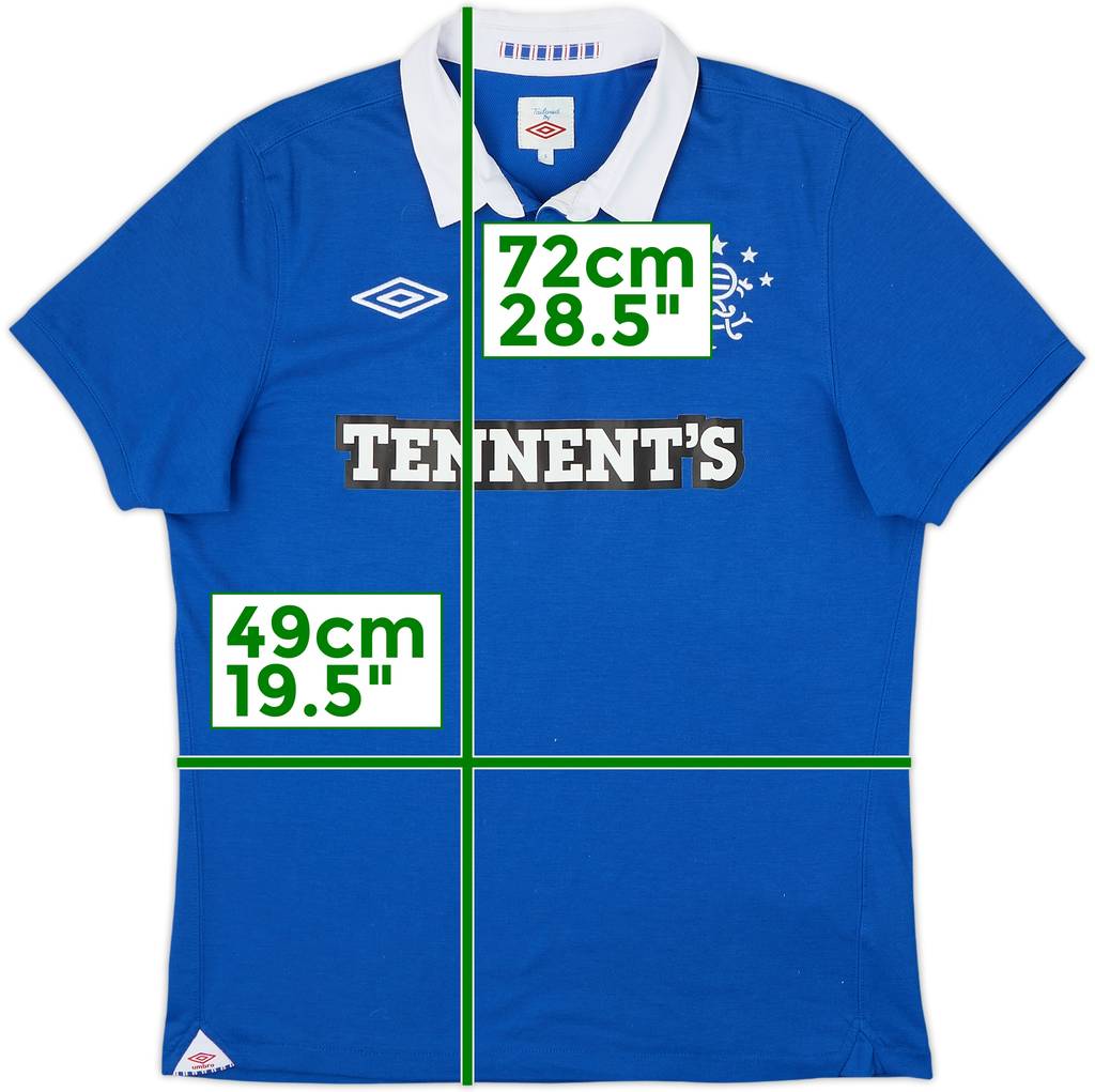 2010-11 Rangers Home Shirt - 9/10 - (S)