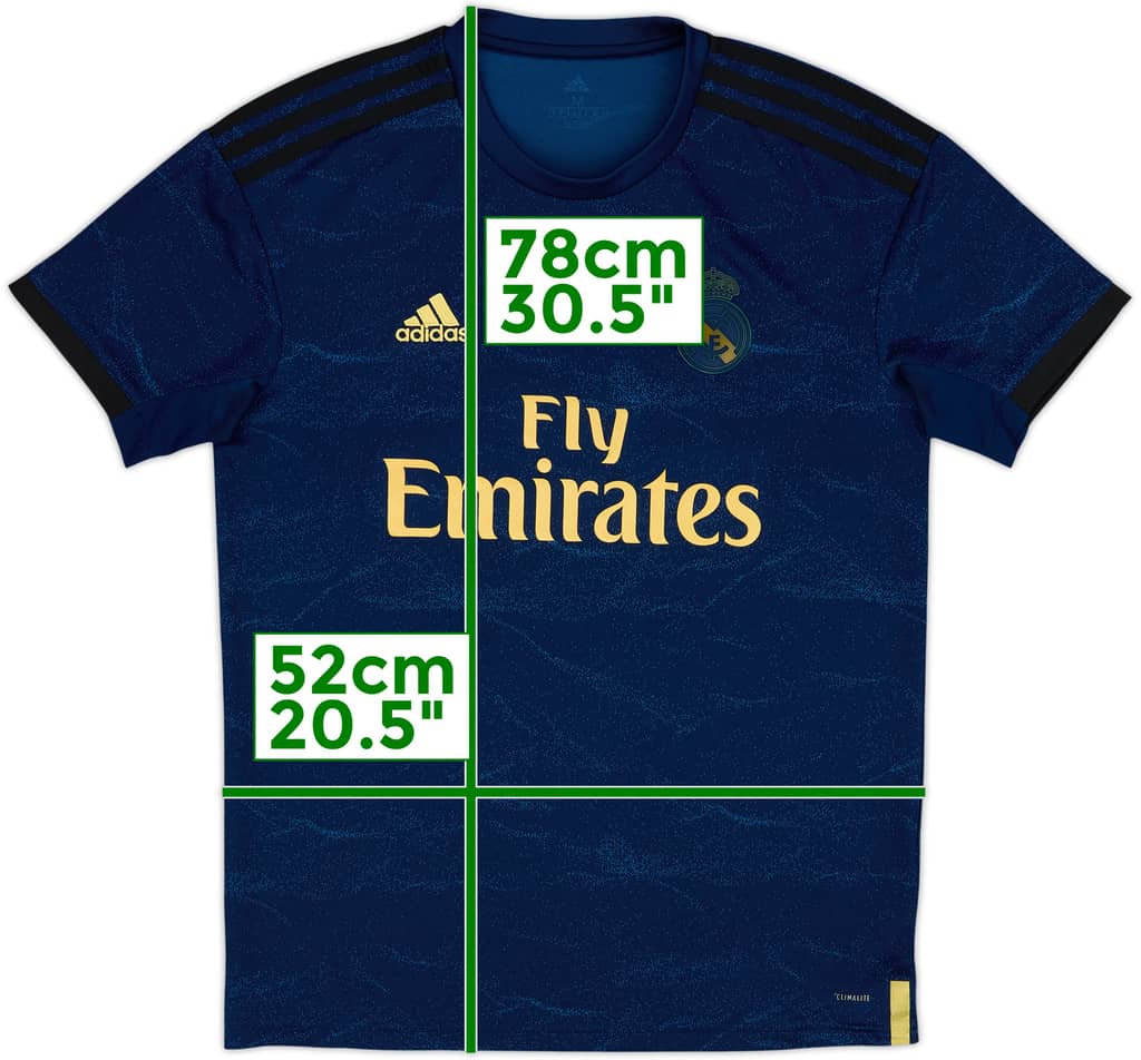 2019-20 Real Madrid Away Shirt - 5/10 - (M)