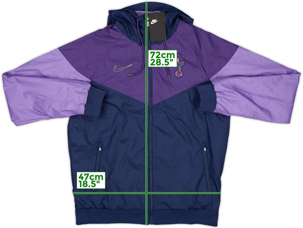 2019-20 Tottenham Nike Hooded Rain Jacket (M)