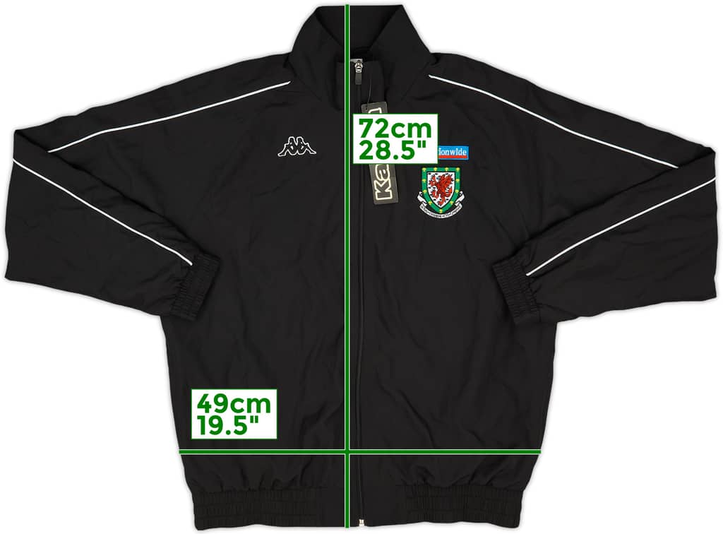 2006-07 Wales Kappa Track Jacket (M)
