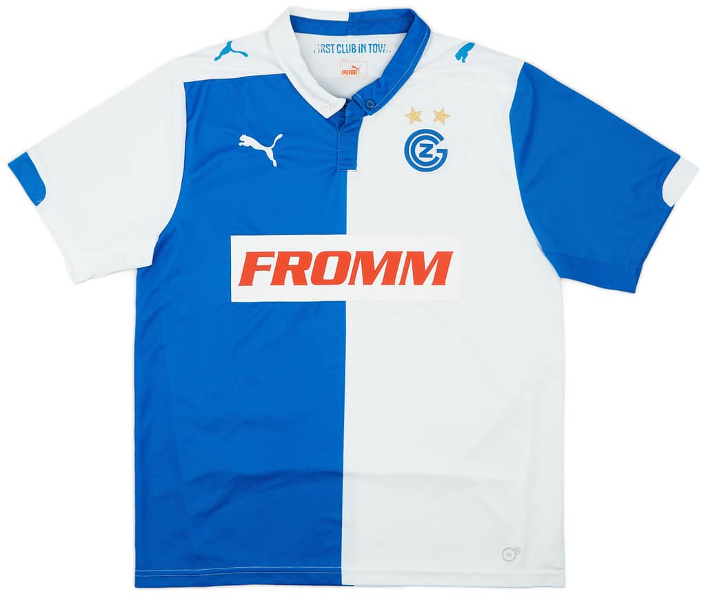 2014-15 Grasshoppers Home Shirt - 9/10 - (L)