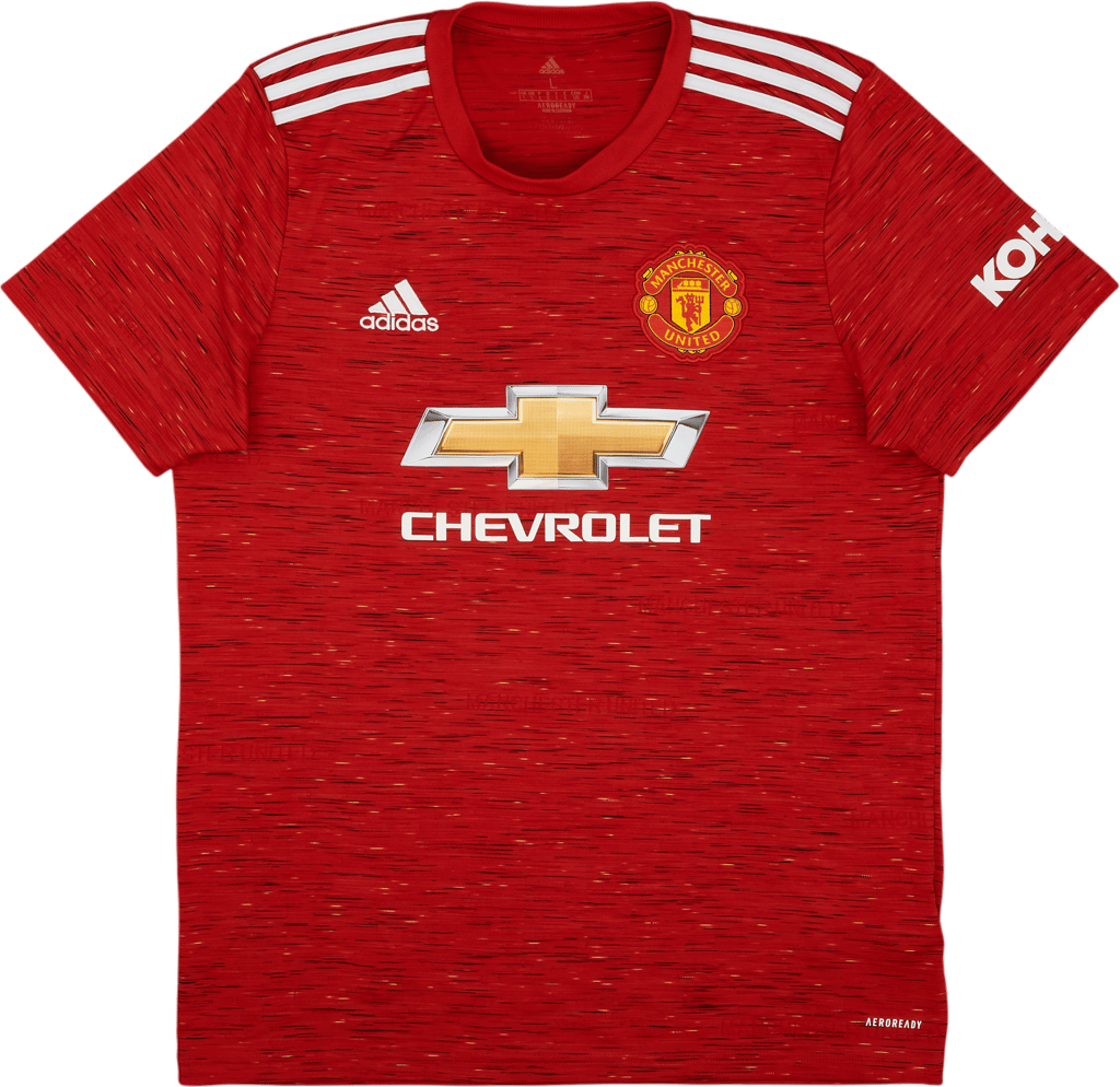 2020-21 Manchester United Home Shirt B.Fernandes #18 - 6/10 - (S)