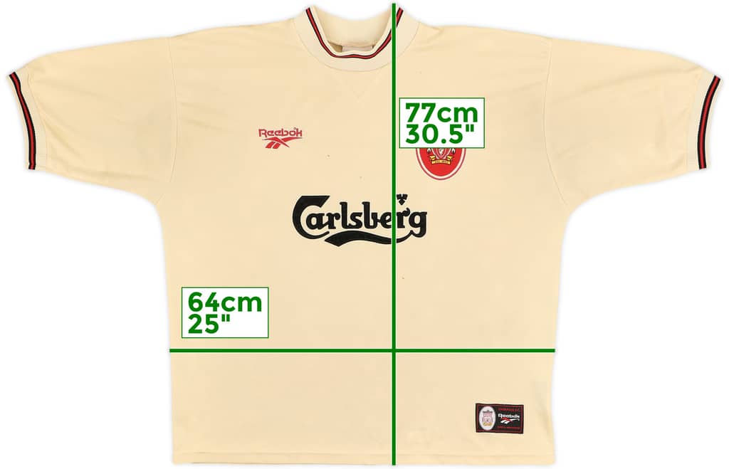 1996-97 Liverpool Away Shirt - 5/10 - (XL)