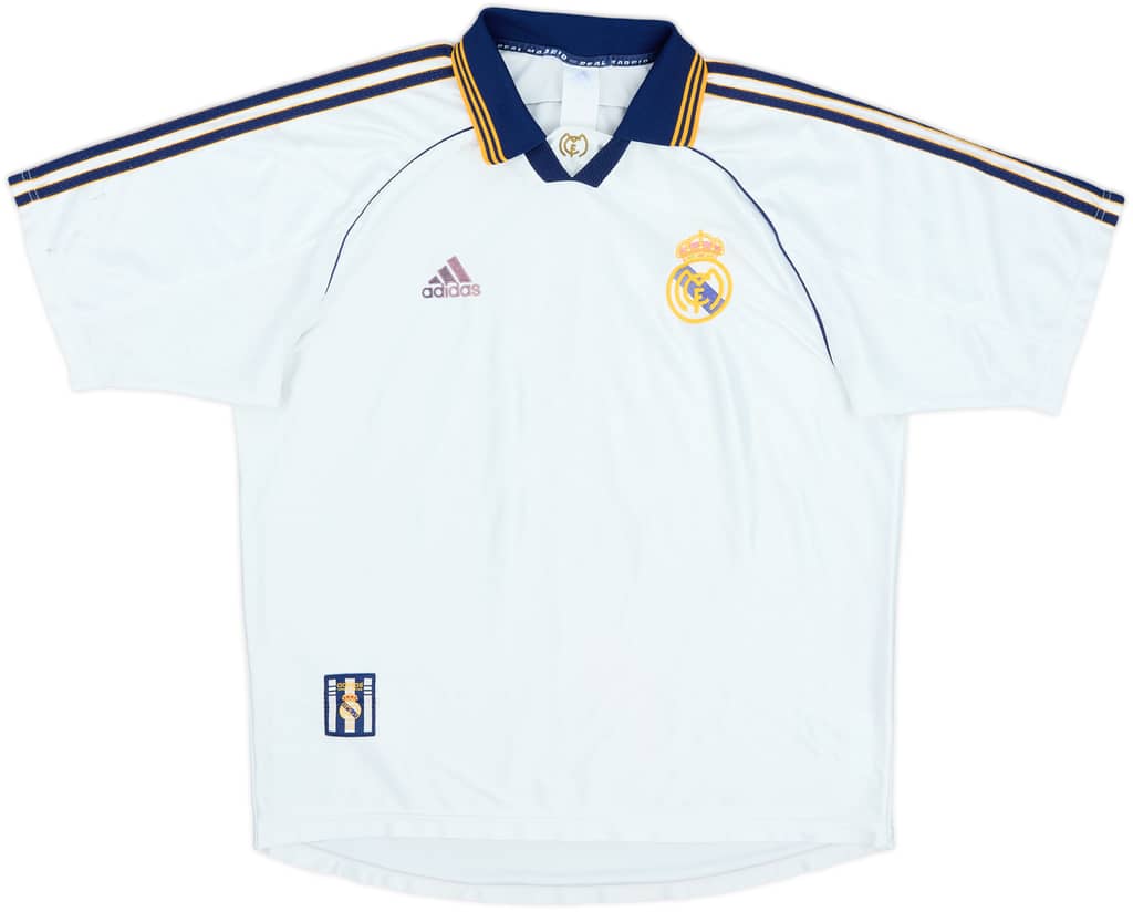 1998-00 Real Madrid Home Shirt - 5/10 - (M)