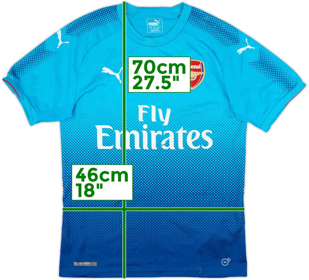2017-18 Arsenal Away Shirt - 5/10 - (S)