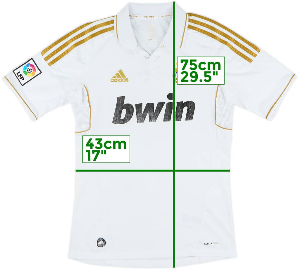 2011-12 Real Madrid Home Shirt - 5/10 - (S)
