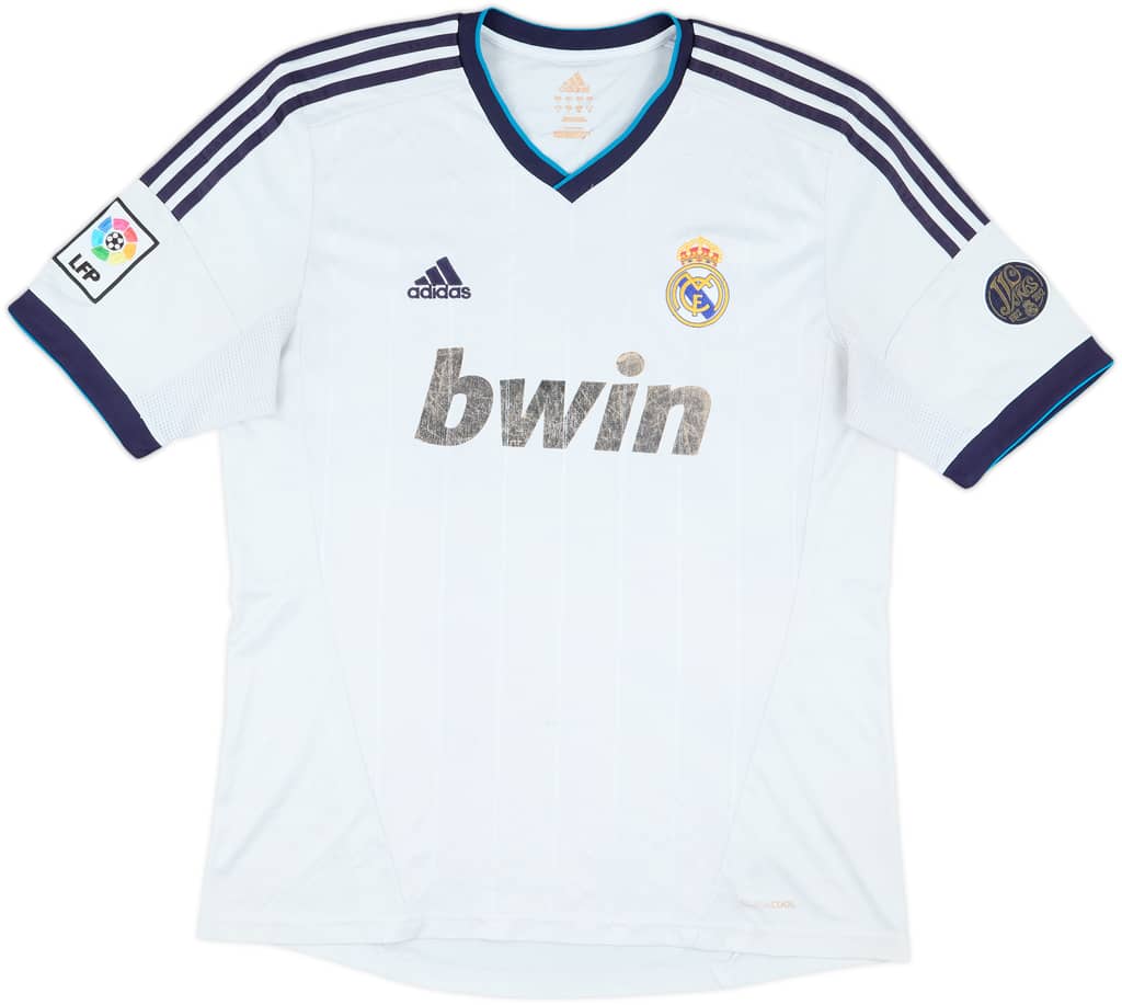 2012-13 Real Madrid Home Shirt - 4/10 - (L)