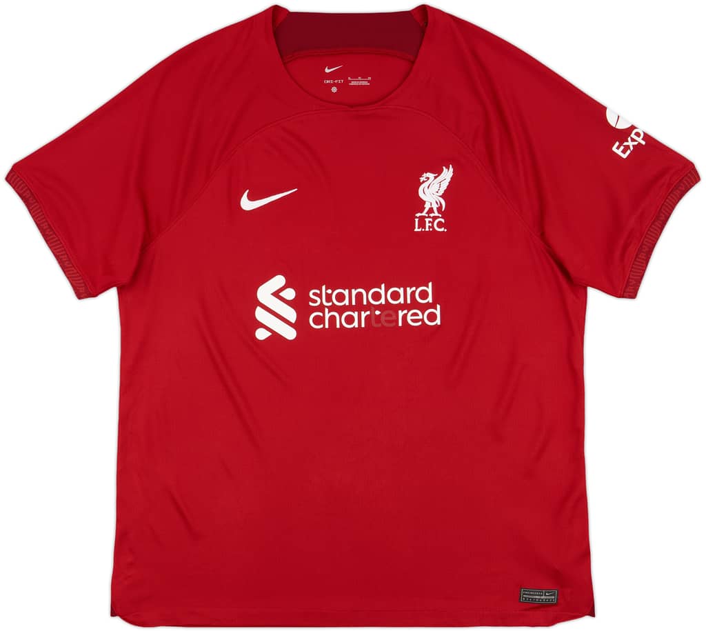 2022-23 Liverpool Home Shirt - 5/10 - (XL)