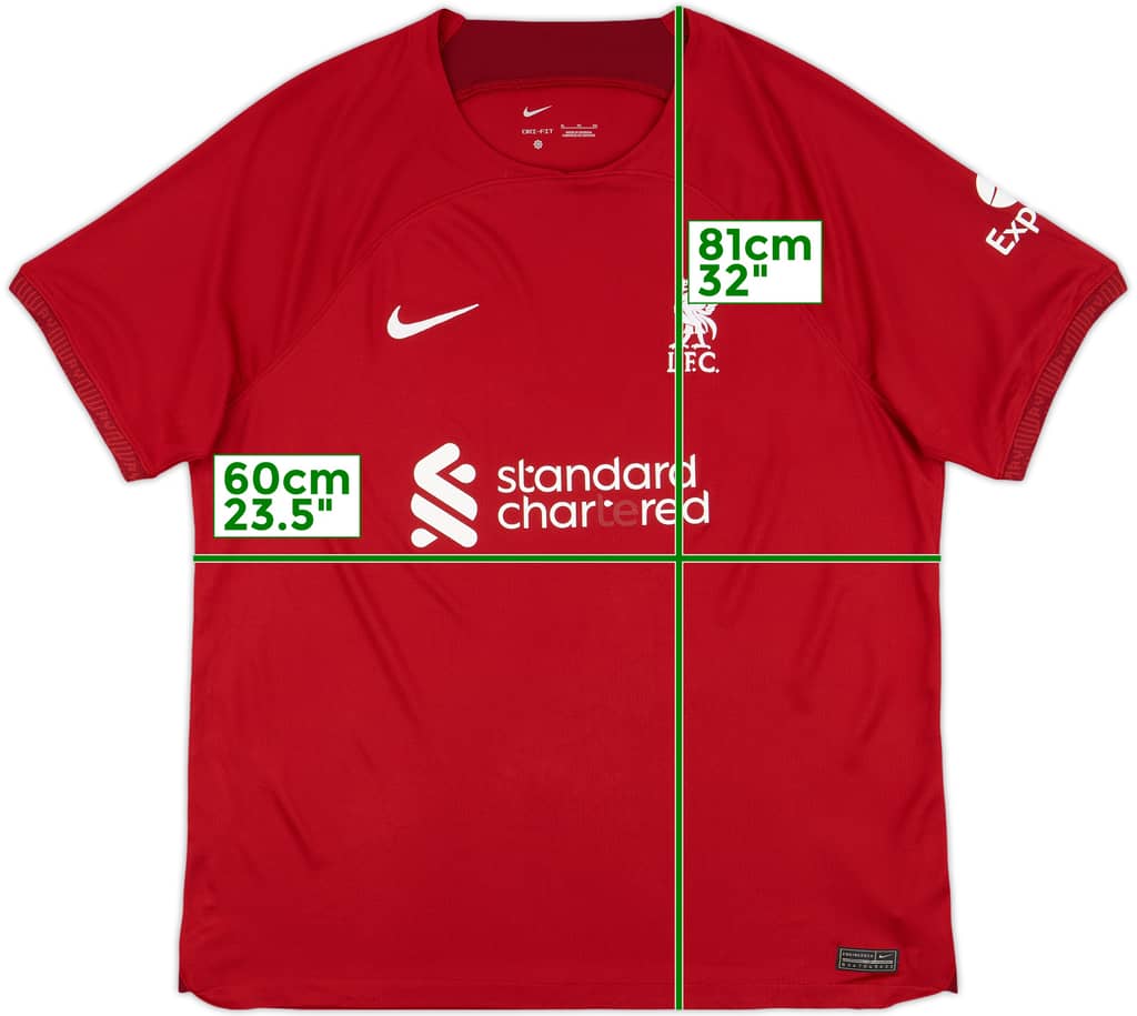 2022-23 Liverpool Home Shirt - 5/10 - (XL)