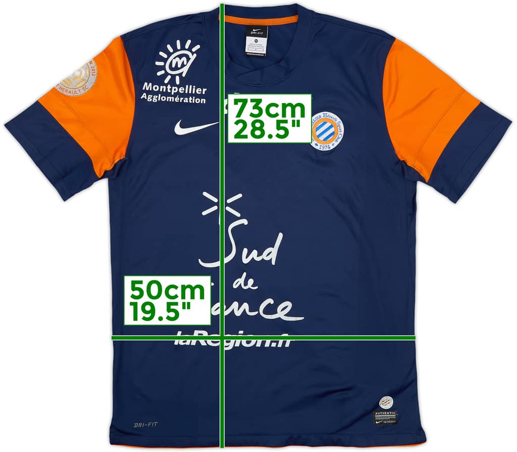 2012-13 Montpellier Home Shirt - 6/10 - (M)