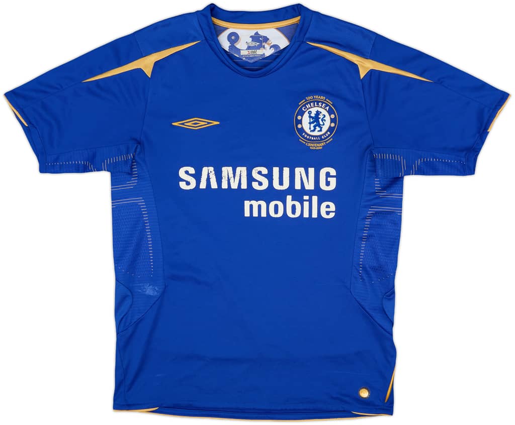 2005-06 Chelsea Centenary Home Shirt - 5/10 - (XL.Boys)