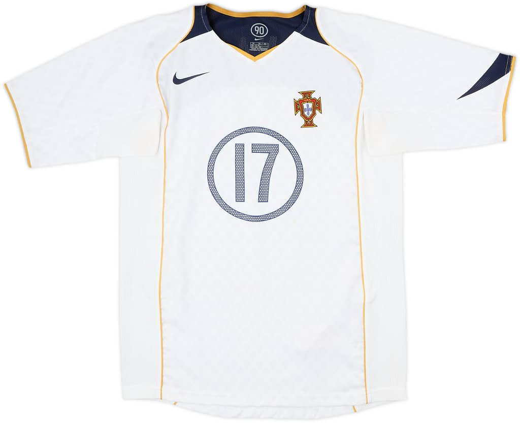 2004-06 Portugal Away Shirt C.Ronaldo #17 - 9/10 - (XL.Boys)