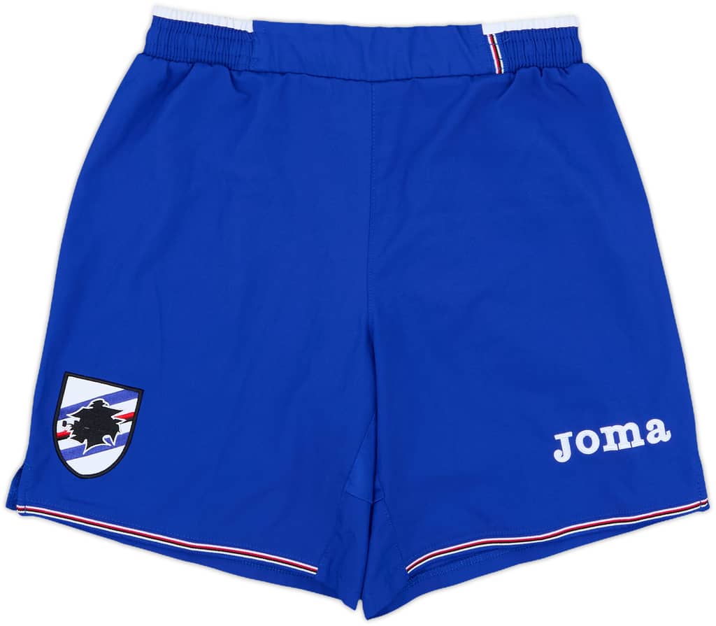 2016-17 Sampdoria Home Shorts - 8/10 - (L.Boys)
