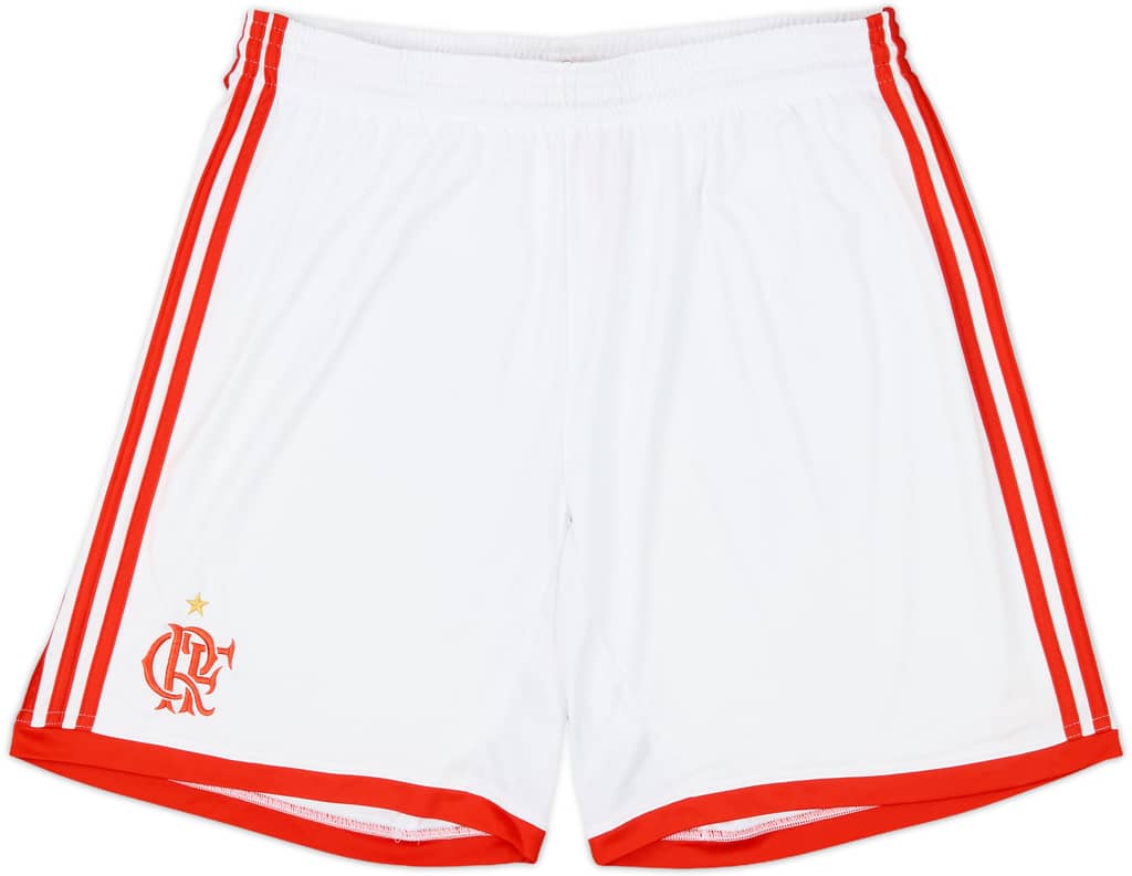 2013 Flamengo Home Shorts - 9/10 - (XL)