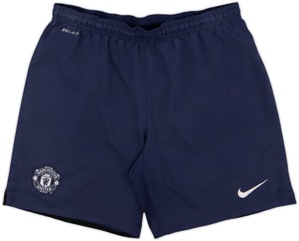 2013-14 Manchester United Away Shorts - 9/10 - (XL)