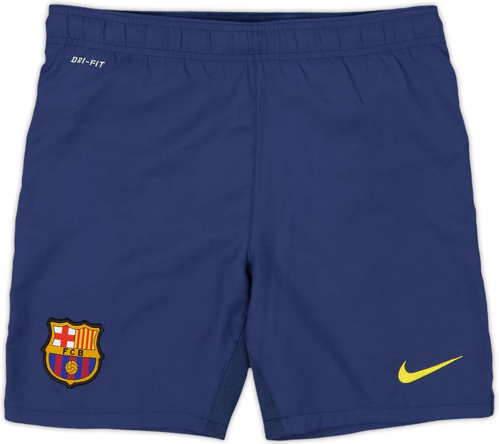 2013-14 Barcelona Home Shorts - 9/10 - (M.Boys)