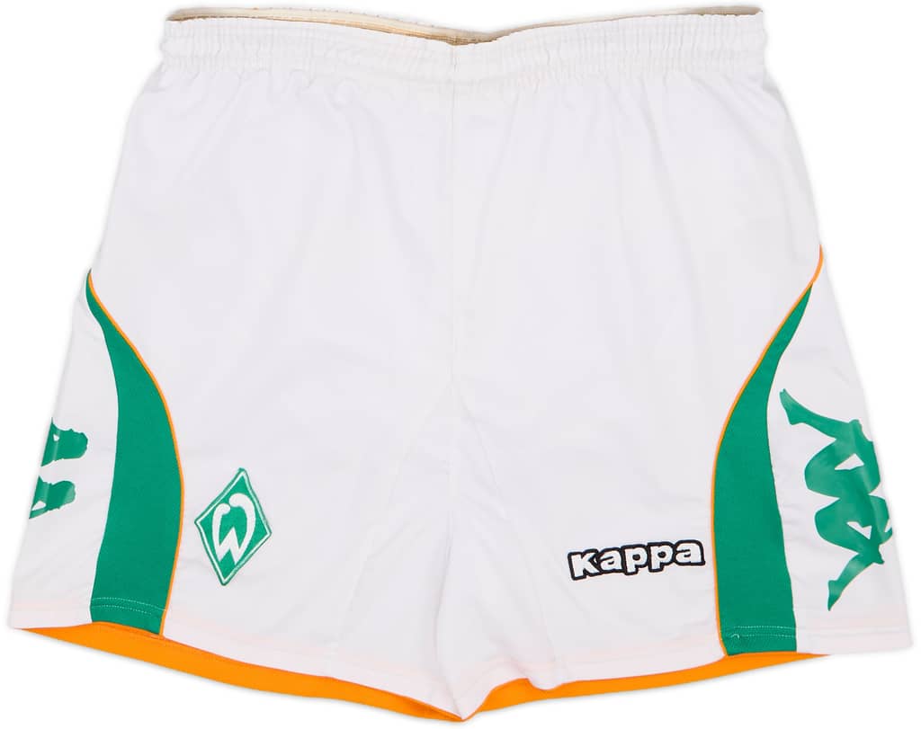 2007-08 Werder Bremen Home Shorts - 8/10 - (L)