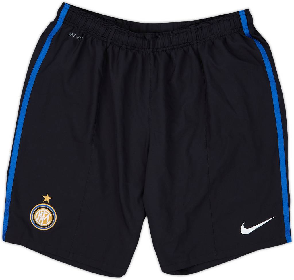 2011-12 Inter Milan Home Shorts - 10/10 - (XL)