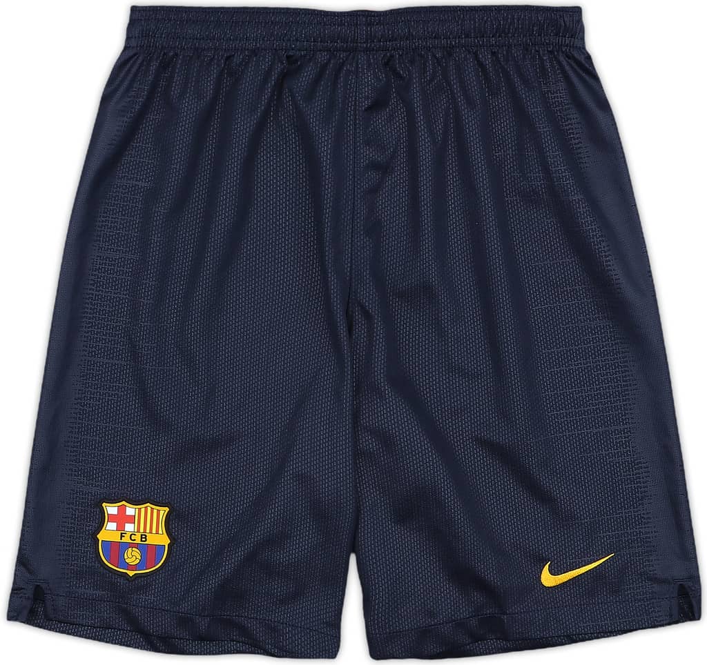 2018-19 Barcelona Home Shorts - 10/10 - (L.Boys)