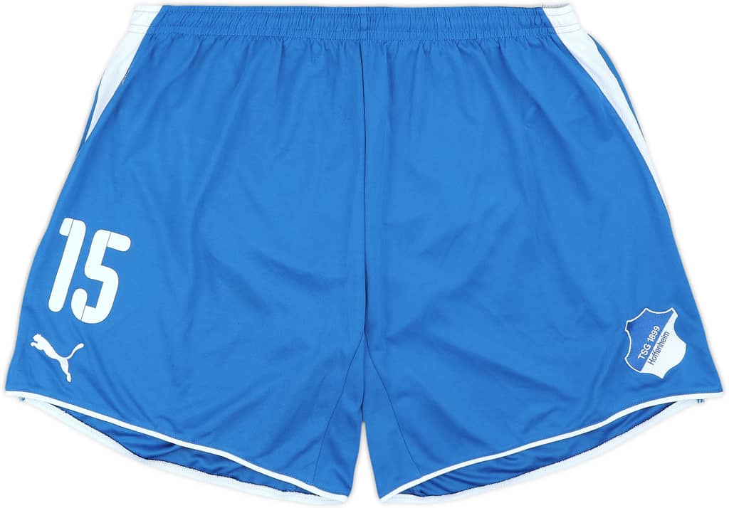 2009-10 TSG Hoffenheim Home Shorts #15 - 5/10 - (XXL)