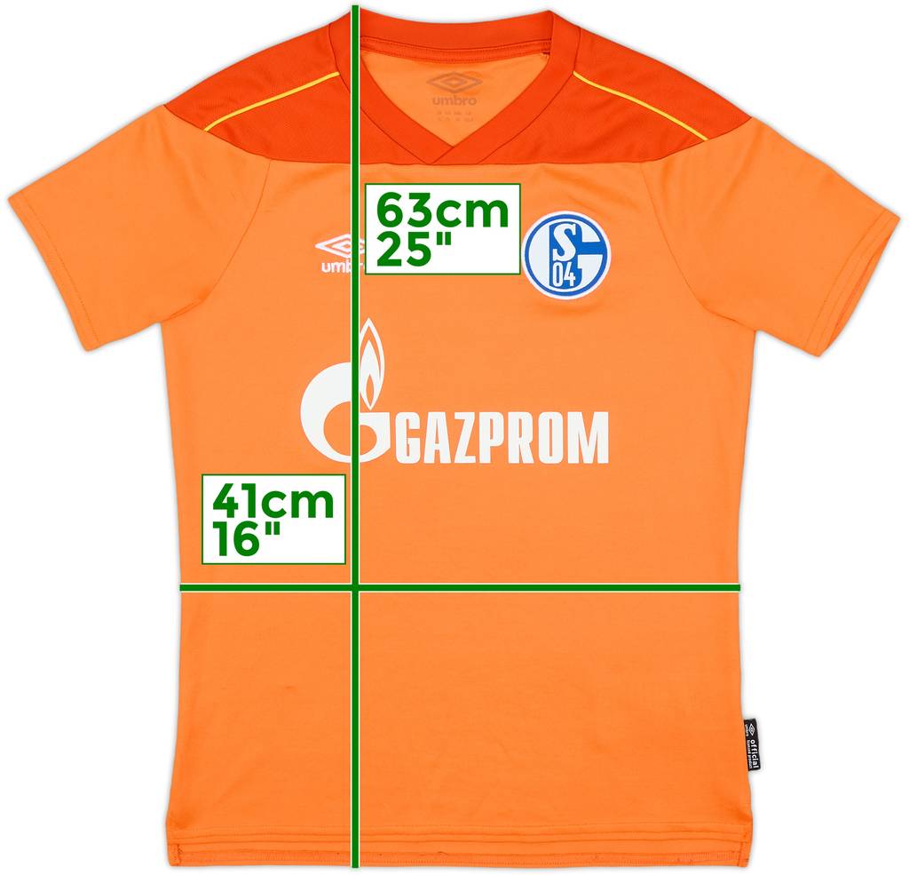 2020-21 Schalke GK S/S Shirt - 9/10 - (L.Boys)