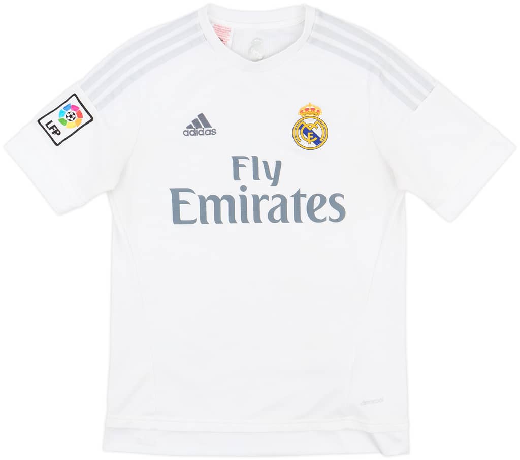 2015-16 Real Madrid Home Shirt - 8/10 - (XL.Boys)