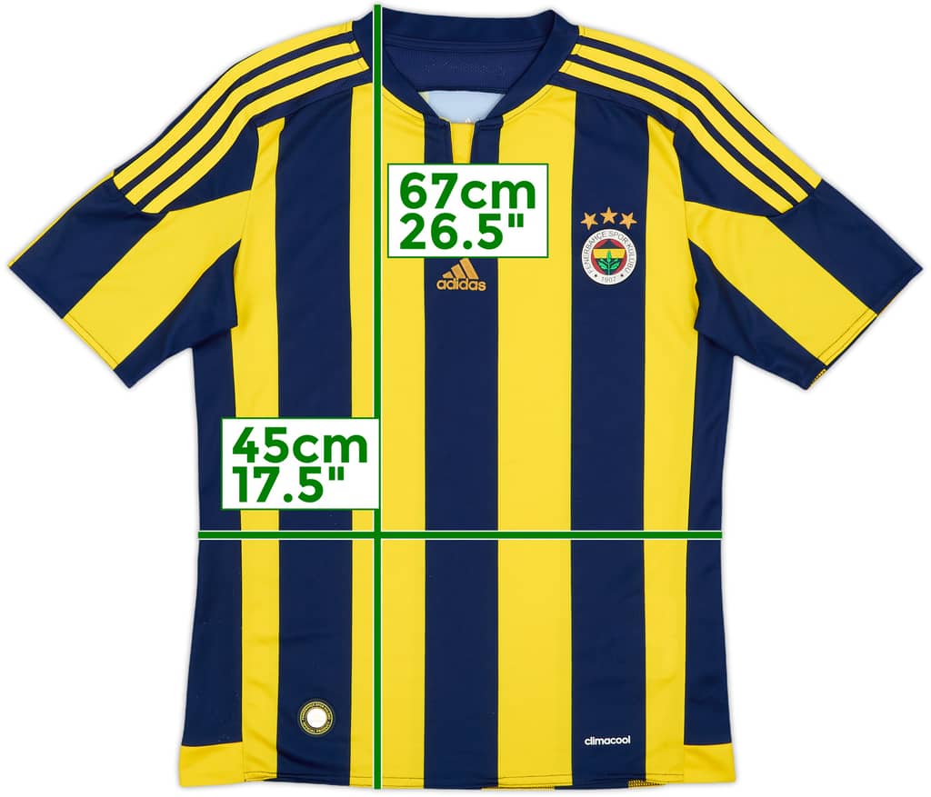 2014-15 Fenerbahce Home Shirt - 8/10 - (XL.Boys)