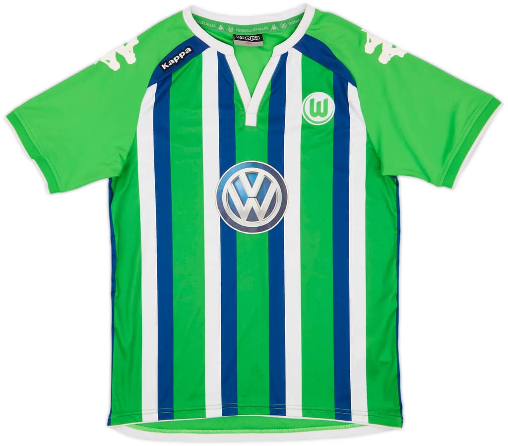 2015-16 Wolfsburg Away Shirt - 9/10 - (XL.Boys)