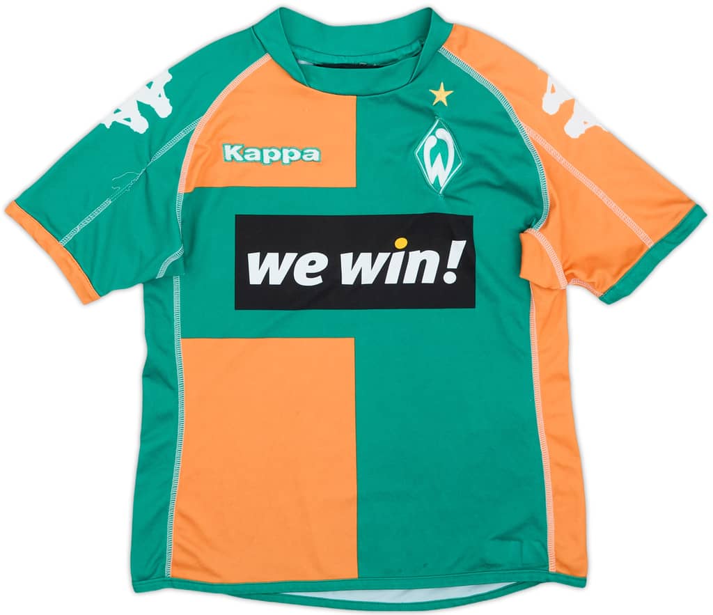 2006-07 Werder Bremen Away Shirt - 8/10 - (L.Boys)