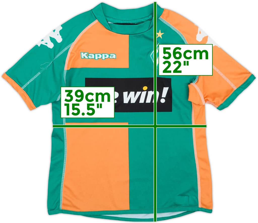 2006-07 Werder Bremen Away Shirt - 8/10 - (L.Boys)