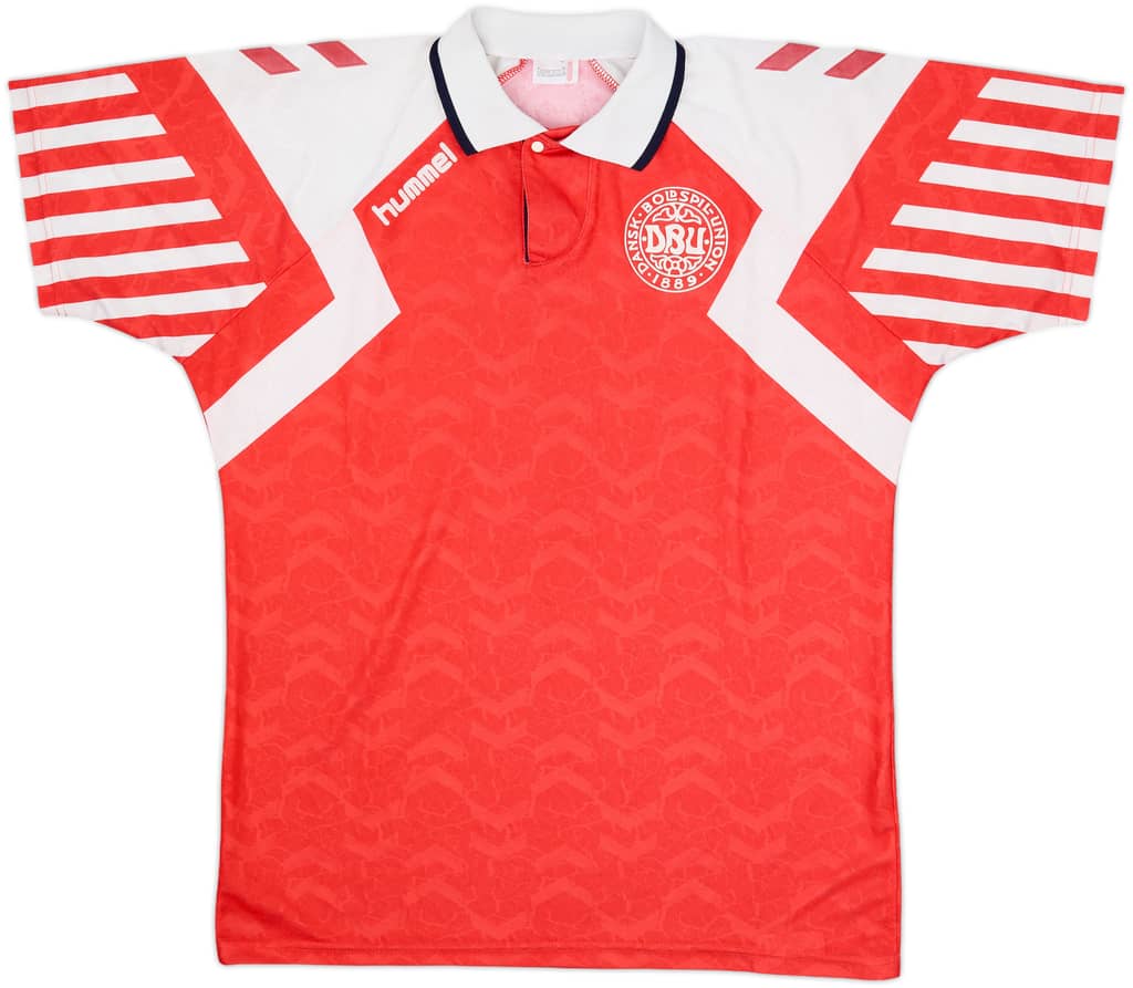 1992-93 Denmark Home Shirt - 8/10 - (XL)