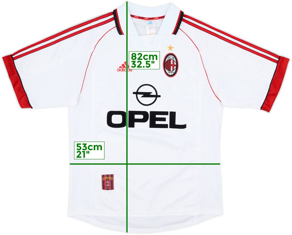 1998-99 AC Milan Away Shirt - 8/10 - (M)