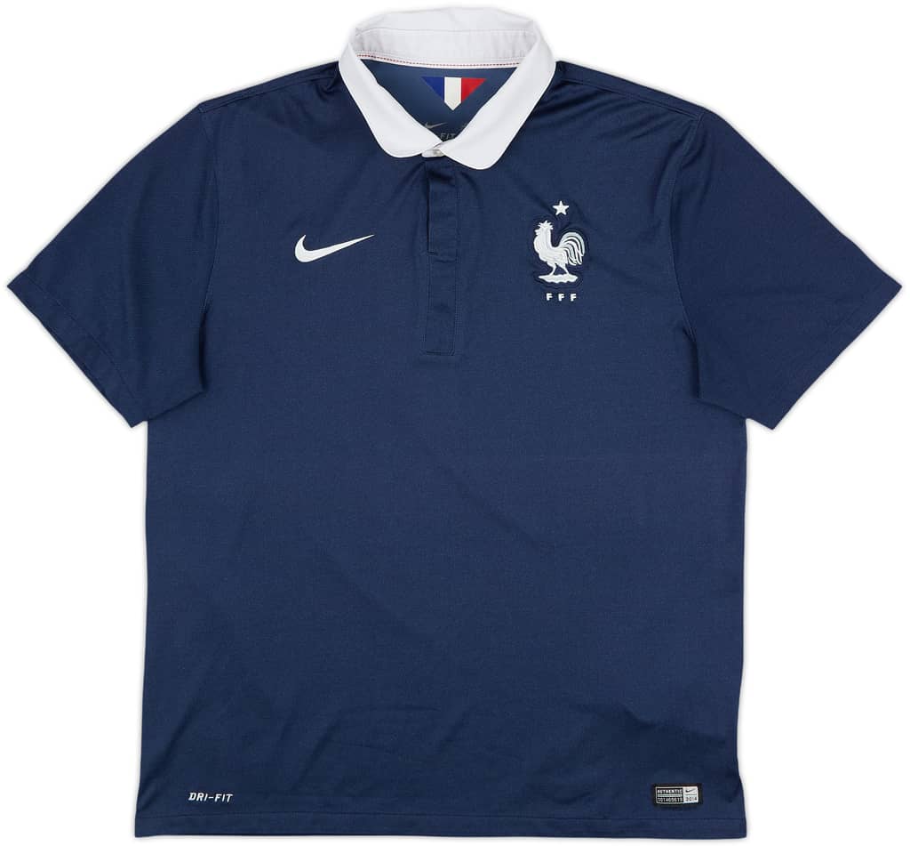 2014-15 France Home Shirt - 6/10 - (L)