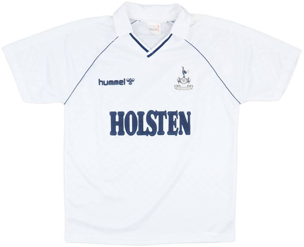 1987-89 Tottenham Home Shirt - 10/10 - (XL)