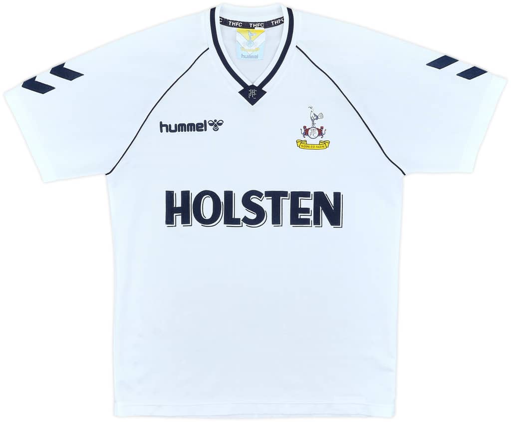 1989-91 Tottenham Home Shirt - 9/10 - (L)