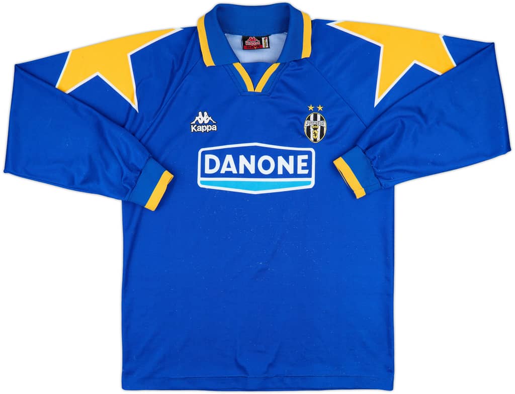 1994-95 Juventus Away L/S Shirt - 8/10 - (L)