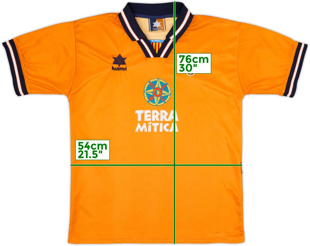 1998-99 Valencia Away Shirt - 8/10 - (L)
