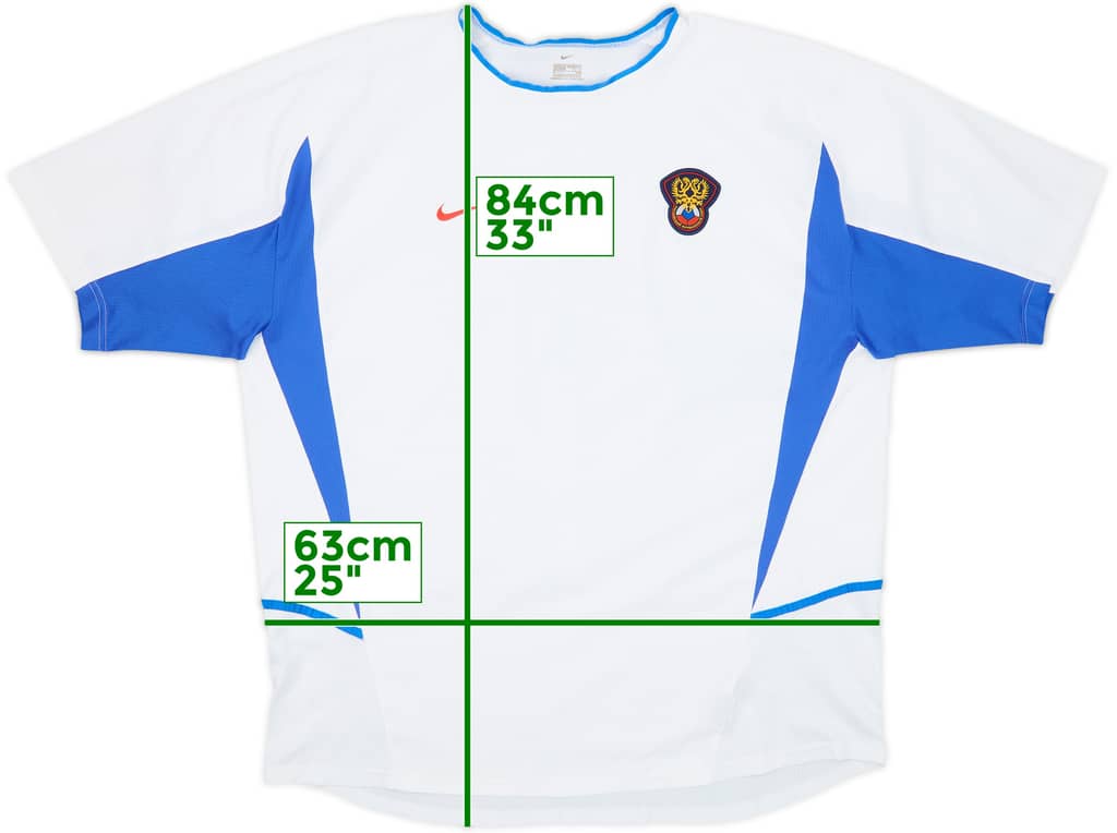 2002-04 Russia Home Shirt - 6/10 - (XXL)