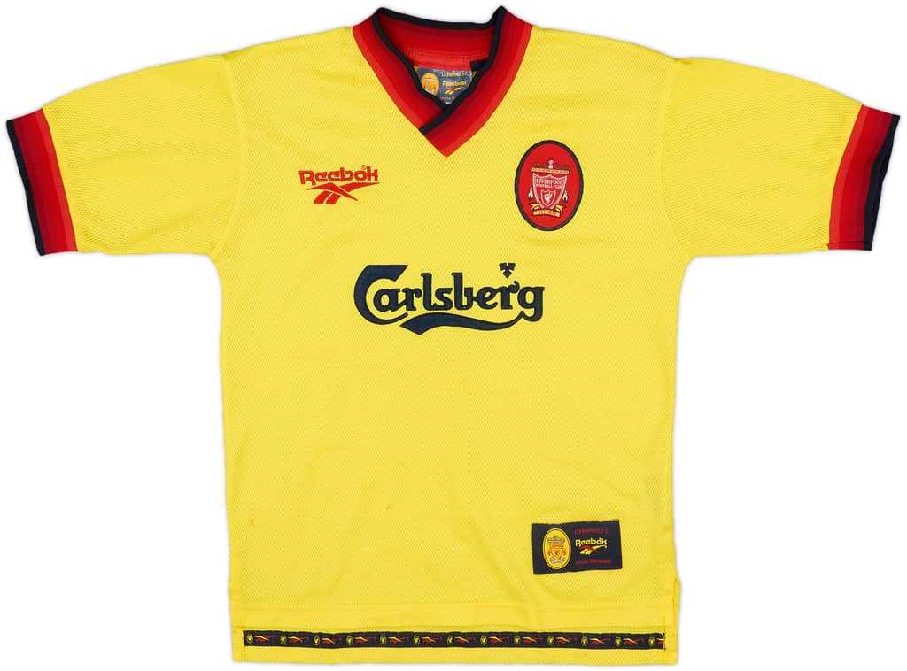 1997-99 Liverpool Away Shirt - 7/10 - (XL.Boys)