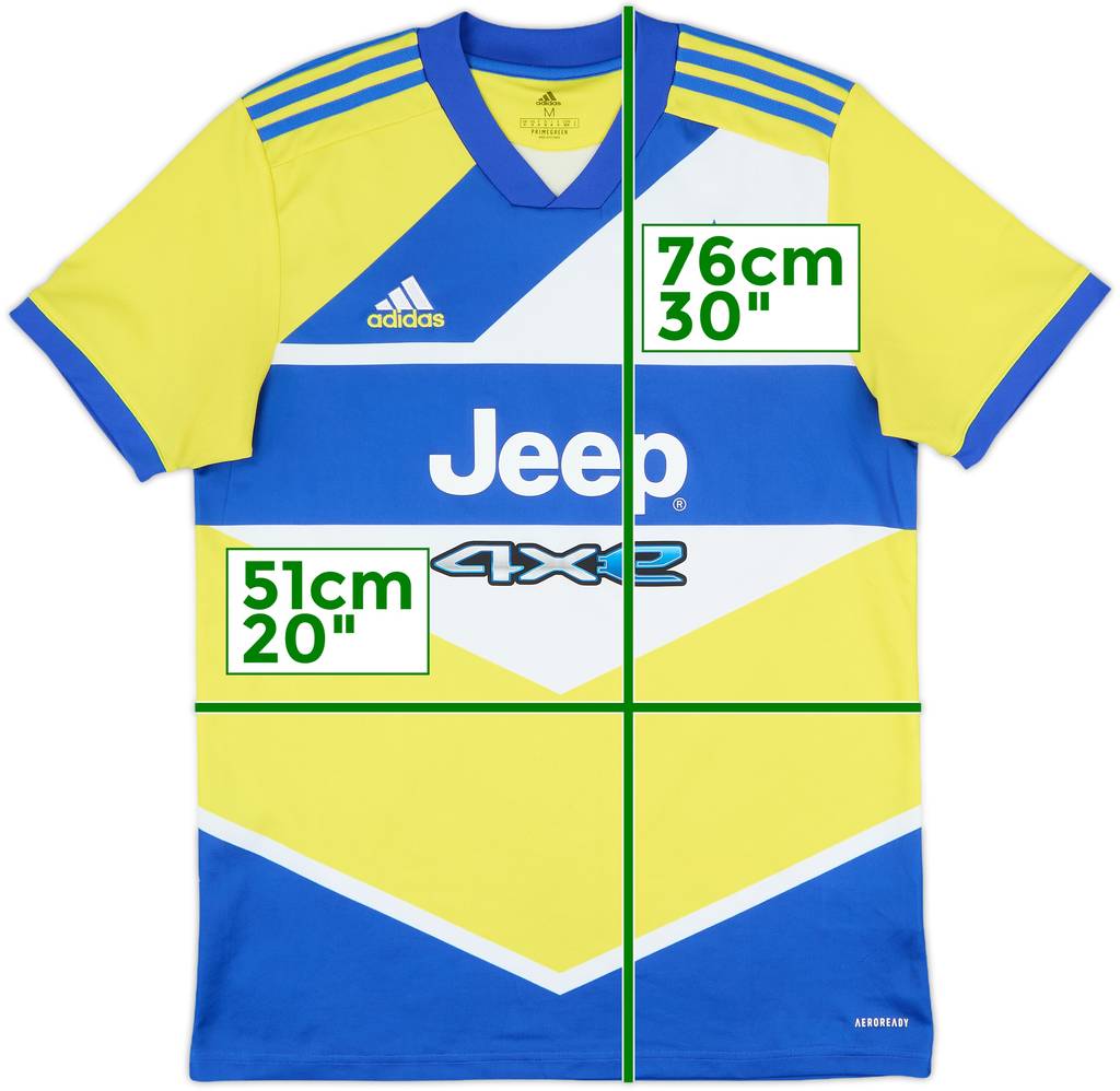 2021-22 Juventus Third Shirt - 8/10 - (M)